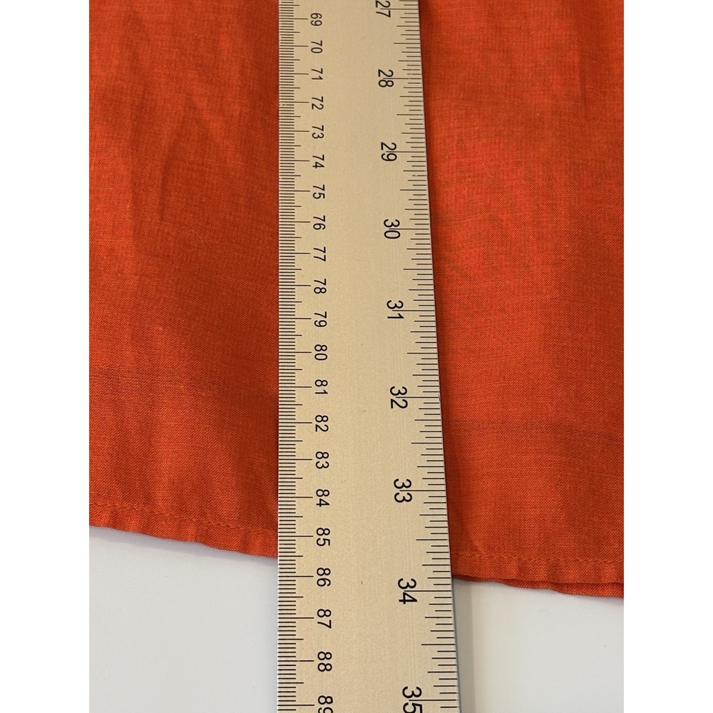 Meadow Rue Anthropologie Floral Mesh Shift Dress Size 0 Orange Romantic Feminine - Picture 14 of 14